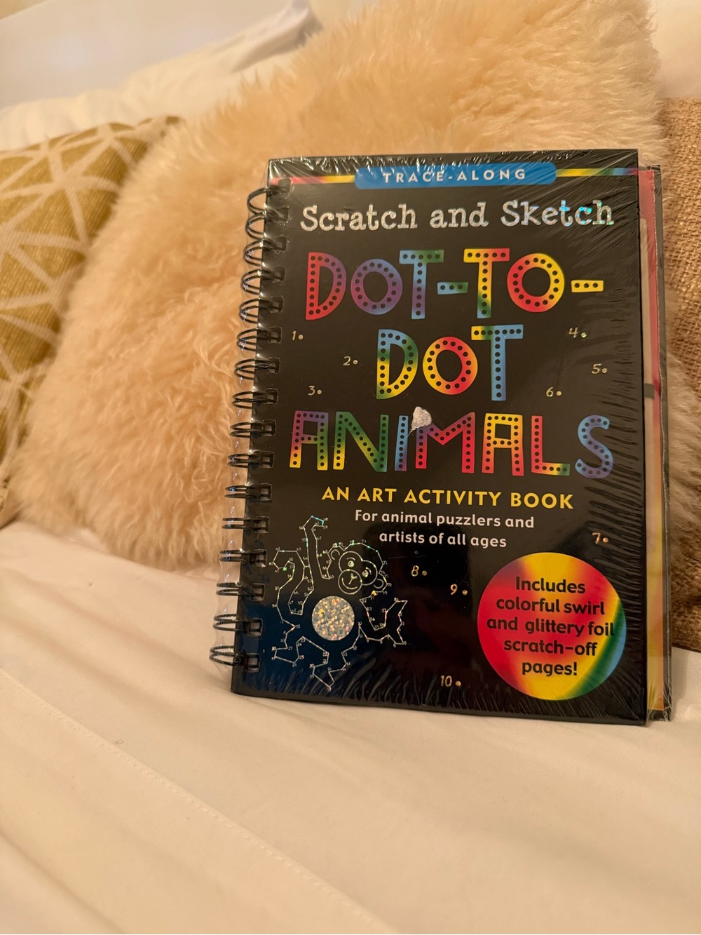 Scratch and Sketch Dot-to-Dot Animals
